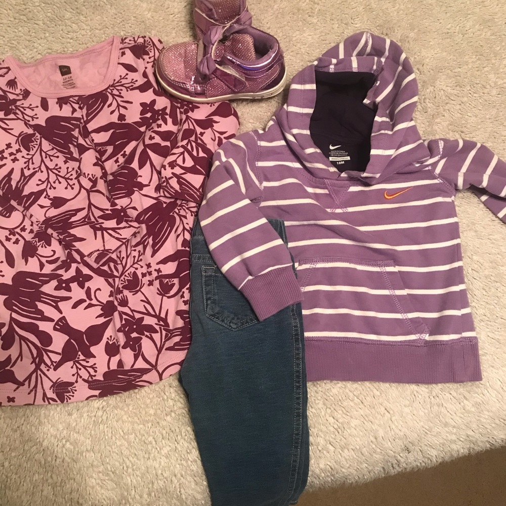 12-18 month purple lot